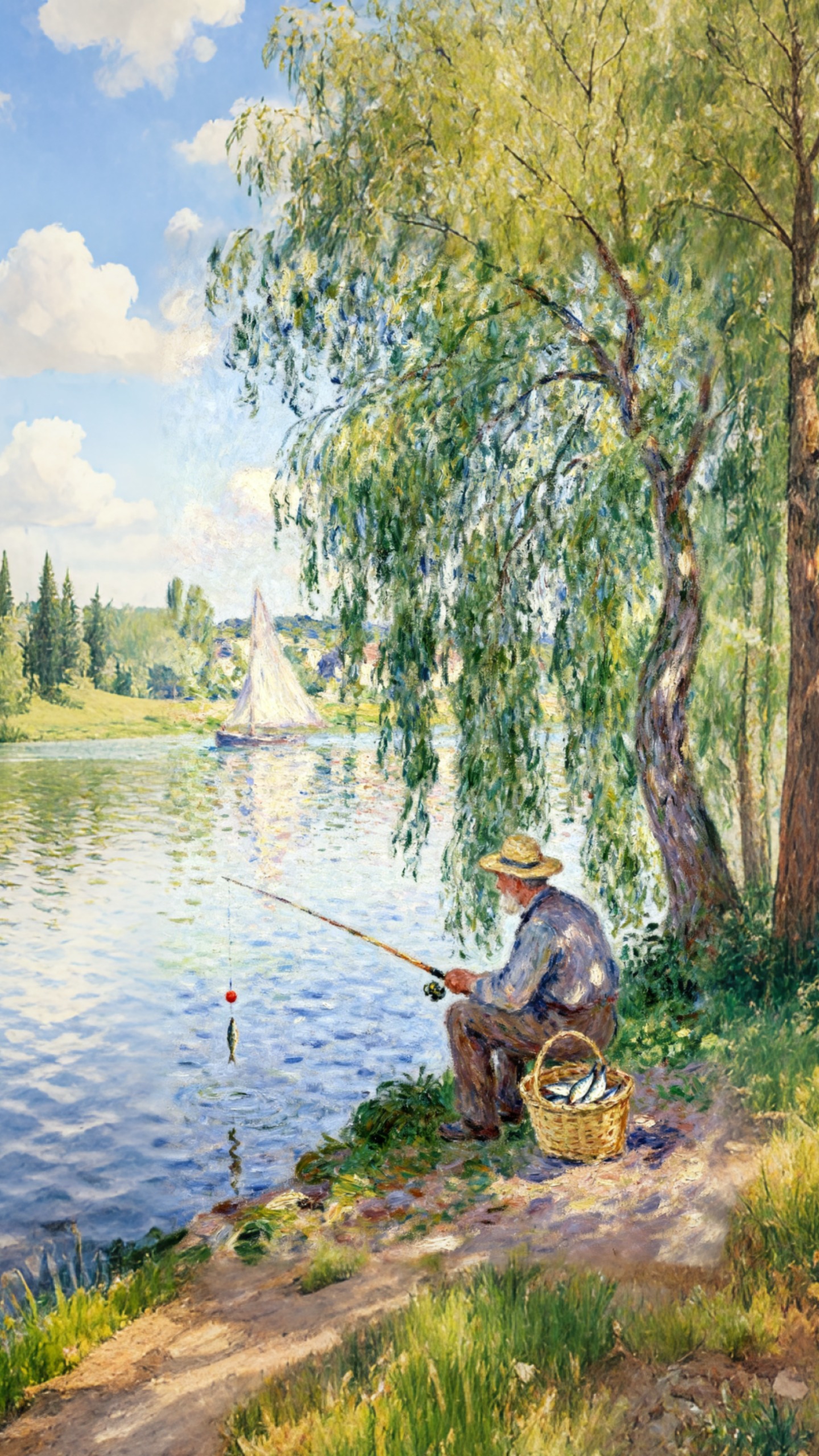 Cute Cartoon Fishing Fun