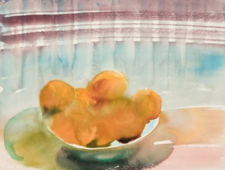 Painting a Watercolor Still Life